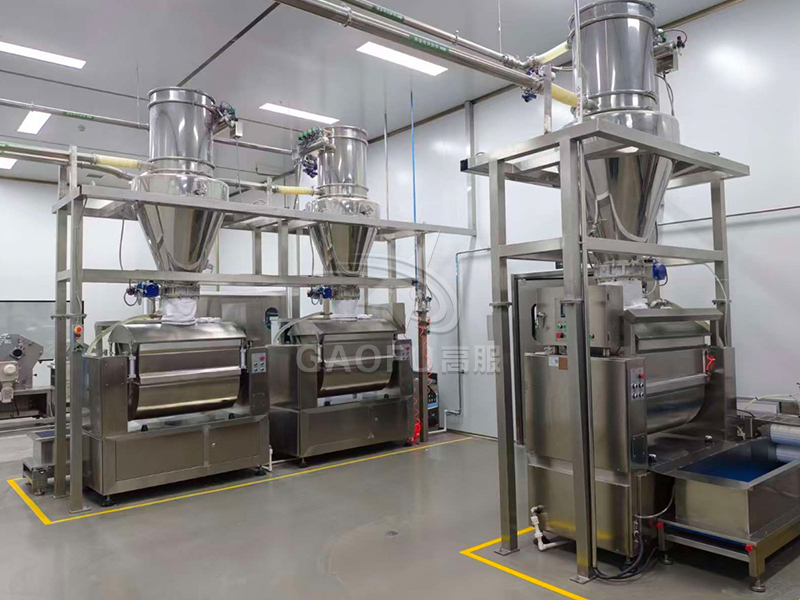 芝麻餅供粉系統(tǒng)客戶現(xiàn)場