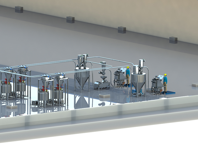 配料比例不穩(wěn)定？高服機械供料系統(tǒng)實現(xiàn)精準(zhǔn)把控